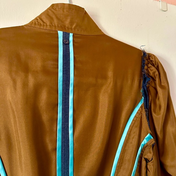 EUC - Wyeth by Todd McGill Satin Jacket Size M - Picture 7 of 7